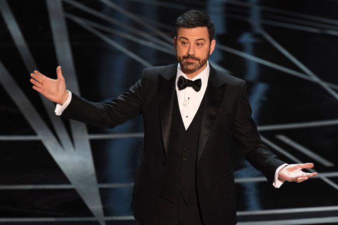 Oscars 2017: Jimmy Kimmel mocks Donald Trump