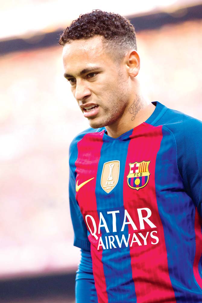  Barcelona confirms departure of Brazil forward Neymar