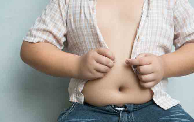 Children inherit obesity from parents: study
