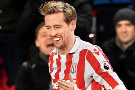 Stoke City striker Petr Crouch delighted with EPL ton