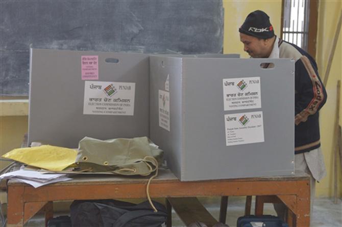 70 % polling in Punjab; technical glitches, skirmishes at some