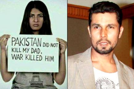 Randeep Hooda defends himself after being accused of ridiculing martyr's daughter