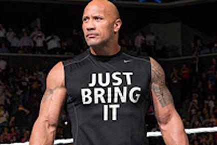 Watch video: The Rock calls CM Punk after WWE Raw ends