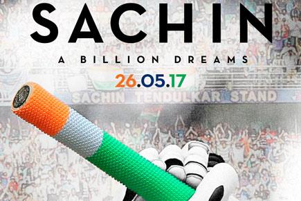 First poster of Tendulkar's movie 'Sachin: A Billion Dreams' is out!