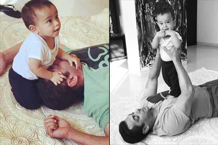 These photos of Salman Khan playing with Ahil will make your day