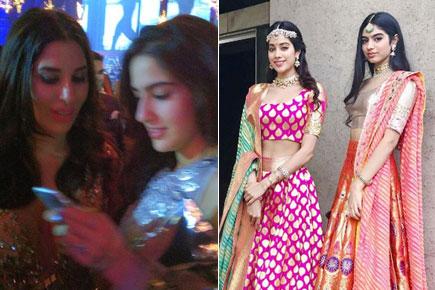 Inside Photos! Star kids Sara Ali Khan, Jhanvi and Khushi Kapoor look stunning at a wedding