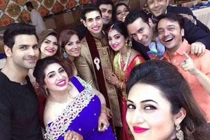 Inside Photos! TV actress Vahbiz Dorabjee's brother's wedding reception