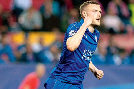 Jamie Vardy dedicates goal against Sevilla to month-old son