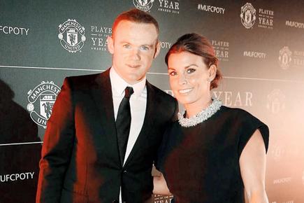 Wayne Rooney and wife Coleen enjoy date night at Drake's gig