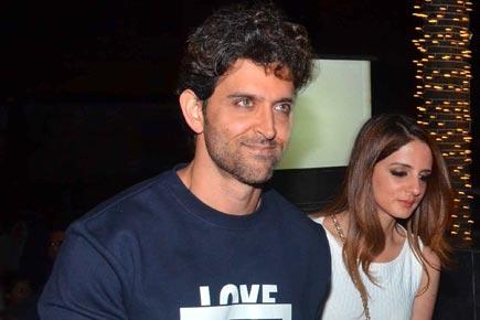 Ex-wife Sussanne Khan and family attend Hrithik Roshan's birthday bash