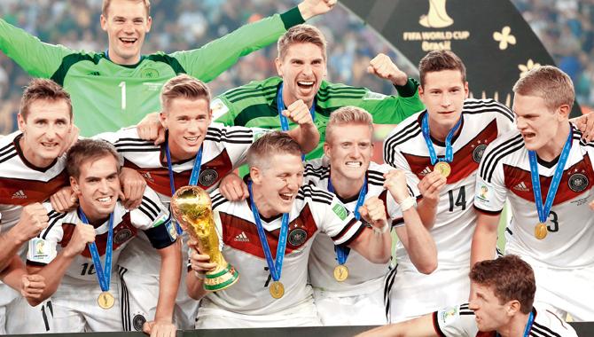 Germany won the 2014 FIFA World Cup after defeating Argentina 1-0 in extra-time in Rio de Janeiro, Brazil. Pic/Getty Images