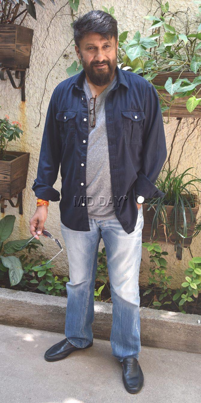 Bollywood director Vivek Agnihotri. Pic/Vedant Mane
