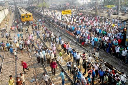 Next time, think twice before you leap onto railway tracks in Mumbai