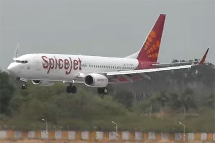 SpiceJet aircraft hits runway lights in Bengaluru airport