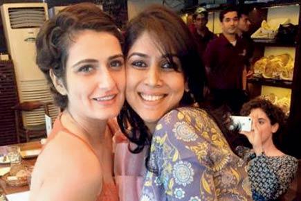 'Dangal' co-stars Sakshi Tanwar and Fatima Sana Shaikh bonding big time