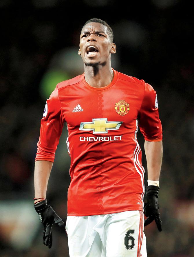 Manchester United’s Paul Pogba