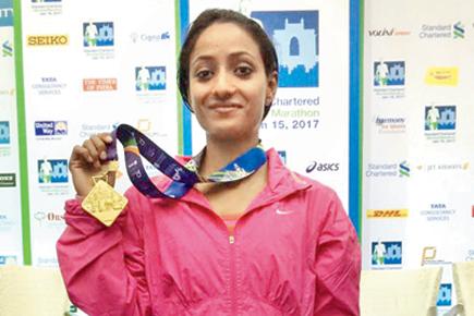 Mumbai Marathon: Lalita's strict training rubbed off on me as well, says gold medallist Monika