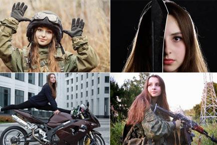 Meet Elena Deligioz, the 'world's most beautiful soldier'