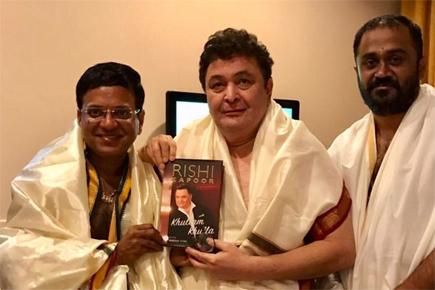 Rishi Kapoor visits Tirupati to seek blessing for success of book