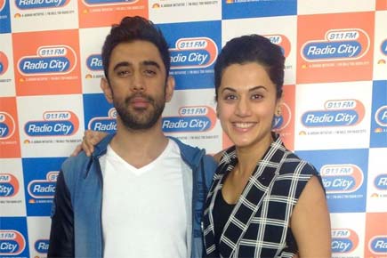 Amit Sadh and Tapsee Pannu visit Radio City 91.1FM