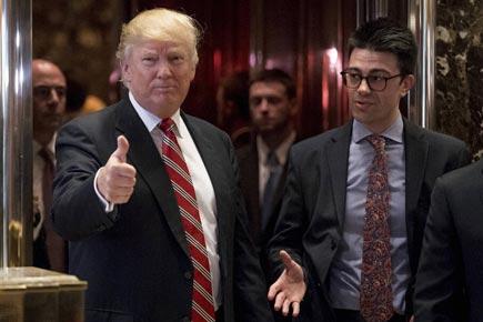 Donald Trump meets Martin Luther King Jr.'s son