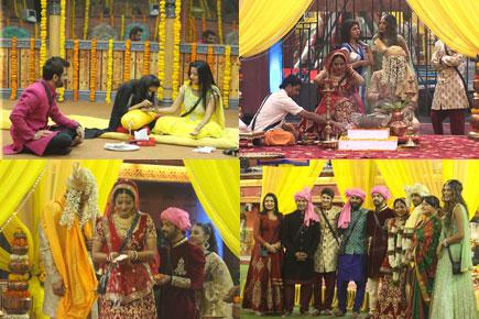 'Bigg Boss 10' Day 94: Here's Mona-Vikrant's extravagant wedding