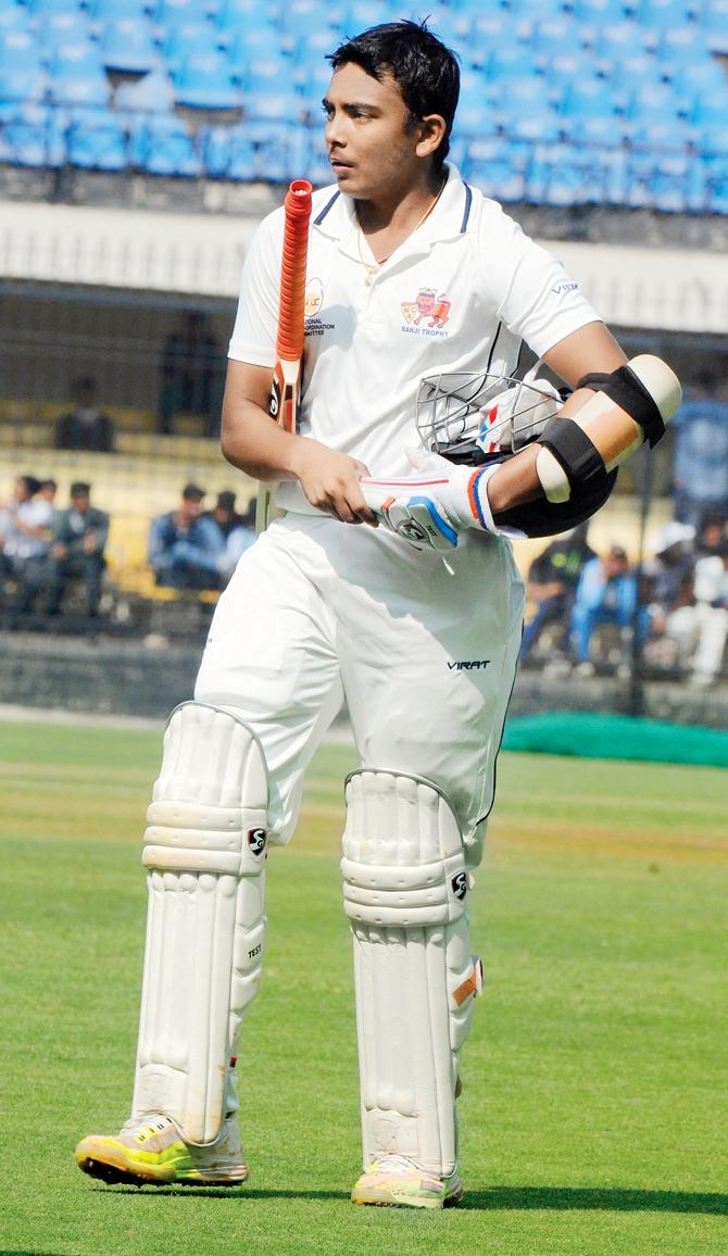 Prithvi Shaw