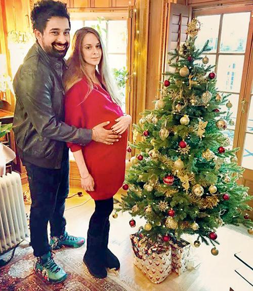Rannvijay Singha and wife Prianka Vohra