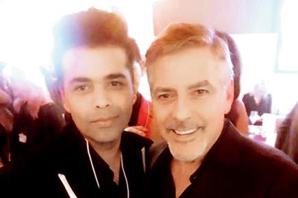 When Karan Johar met George Clooney