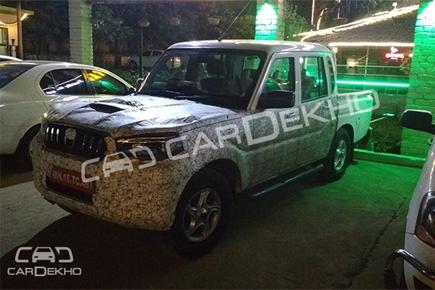 Two New Mahindra Scorpio Getaway test mules spotted