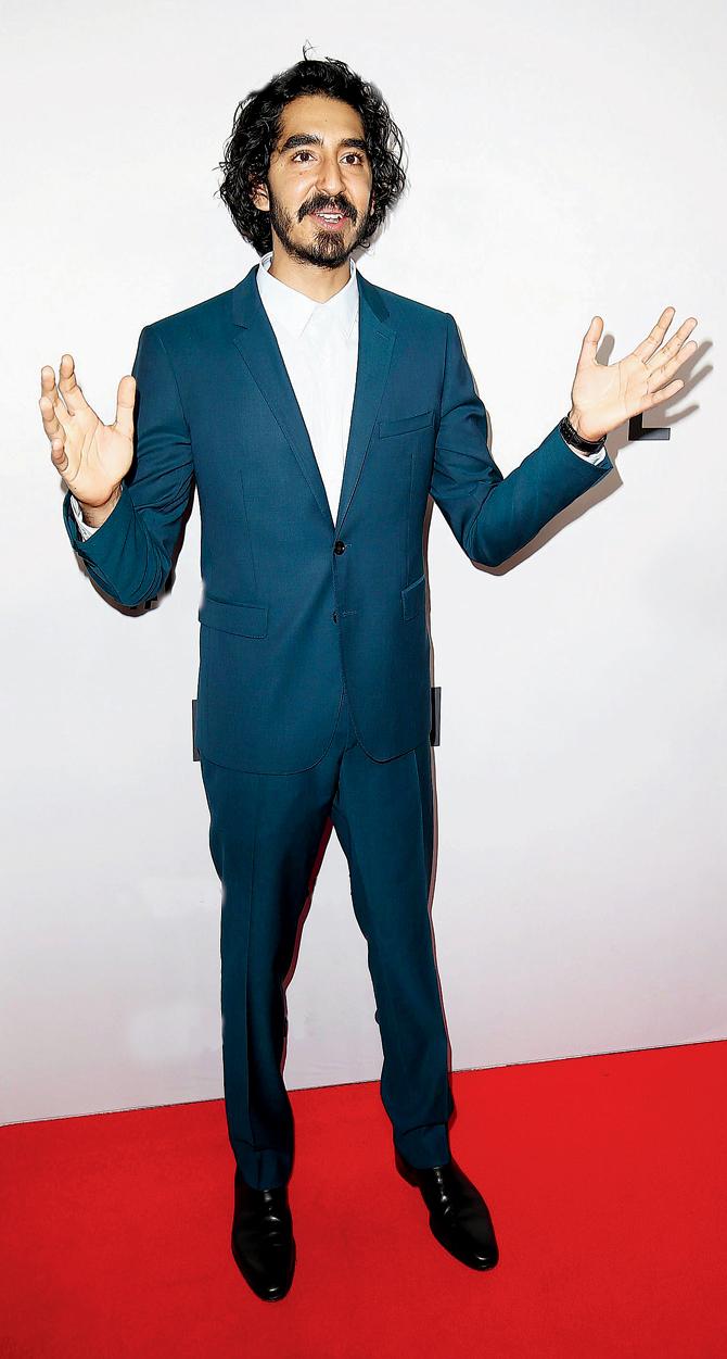 Dev Patel at the premiere of his film. Pic/Getty Images