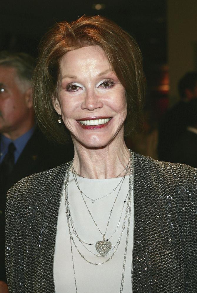 Mary Tyler Moore. Pic/AFP
