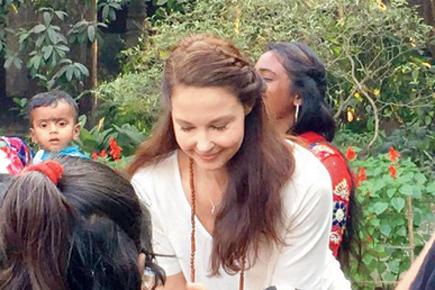 Hollywood actress Ashley Judd is in India