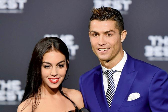 Cristiano Ronaldo and girlfriend Georgina Rodriguez 
