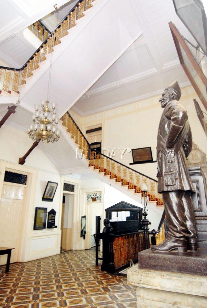 The Freemasons’ Hall at Damodardas Sukhadwal Road, Fort. Pic/Bipin Kokate