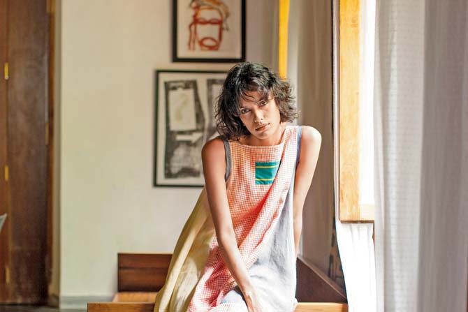 Model Lakshmi Menon in a Saviojon creation. Pic /Sheetalâu00c2u0080u00c2u0088Mallar