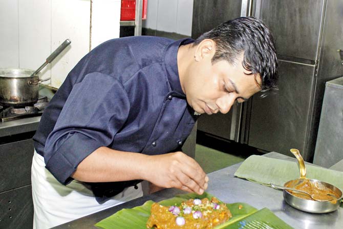 Gupta at work. Pic/Poonam Bathija