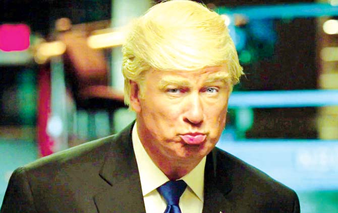 One of the most talked about parodies has been Alec Baldwin playing US President Donald Trump on Saturday Night Live