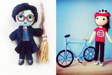 These adorable knitted crochet replicas are perfect for knickknack collectors