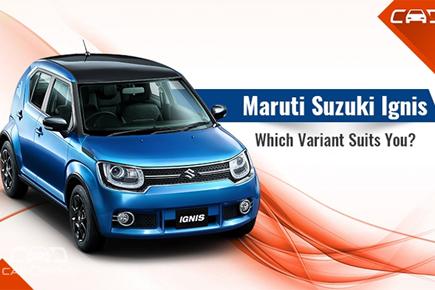 Maruti Suzuki Ignis - Which variant suits you?
