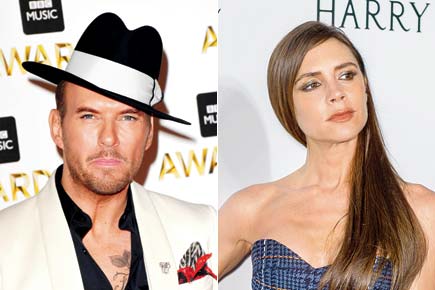 Singer Matt Goss had a crush on David Beckham's wife Victoria