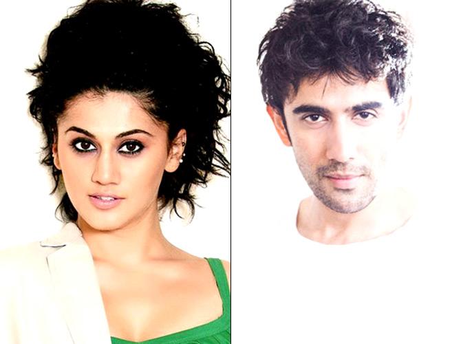Taapsee Pannu and Amit Sadh