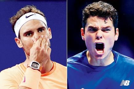 Brisbane International: Fighting Rafael Nadal loses to aggressive Milos Raonic