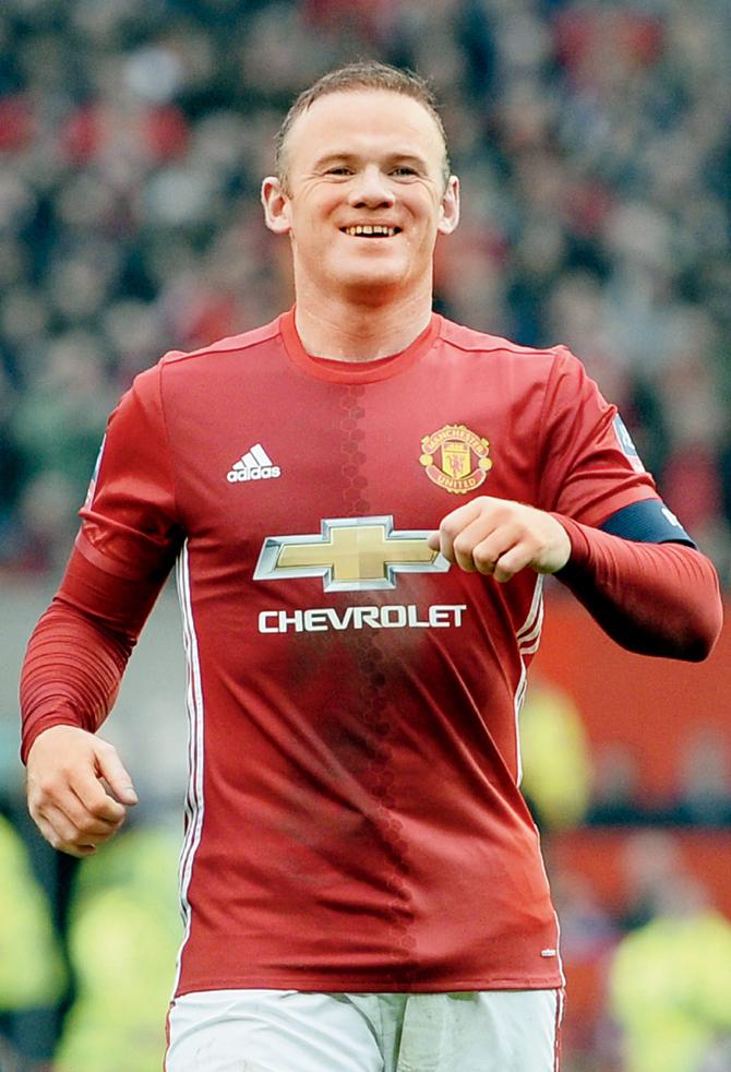 Man United’s Wayne Rooney is thrilled after scoring his team’s  first goal against Reading in the FAâÂu00c2u0080Âu00c2u0088Cup tie on Saturday. Pic/AFP