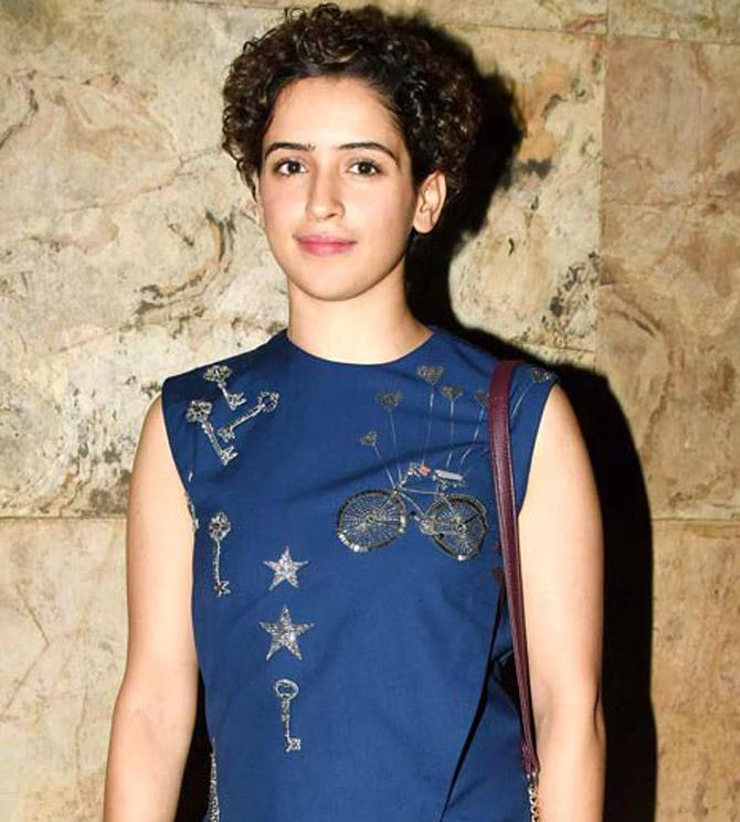Sanya Malhotra was not satisfied with her performance in 