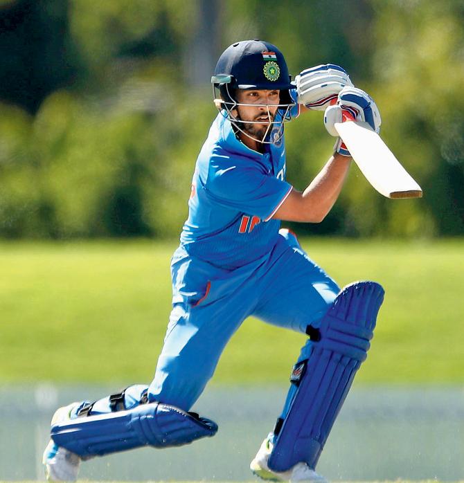 Mandeep Singh made his T20 debut under MS Dhoni against Zimbabwe last year. Pic/Getty Images