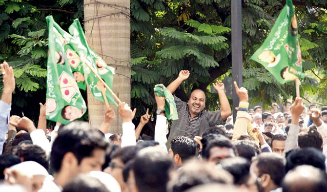 Assembly polls saw the AIMIM winning Byculla, giving a clear indication that it can eat into other parties’ Muslim votebank. Representational pic