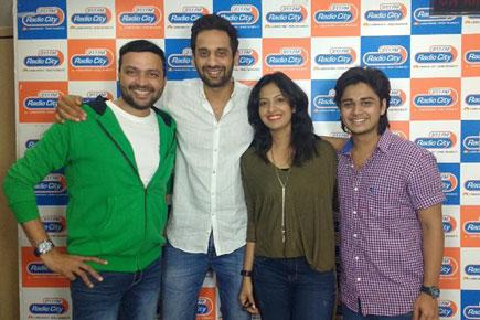 'Ti Sadhya Kay Karte' cast visit Radio City 91.1 FM studio in Mumbai