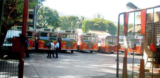 The BEST already has few buses, which is why the number of passengers has also reduced. File pic