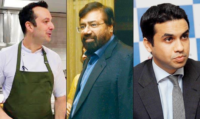 Chef Matt Orlando, Harsh Goenka and Pirojsha Godrej